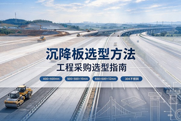 台安沉降板选择方法