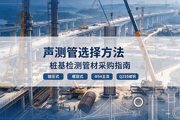 台安声测管选型标准