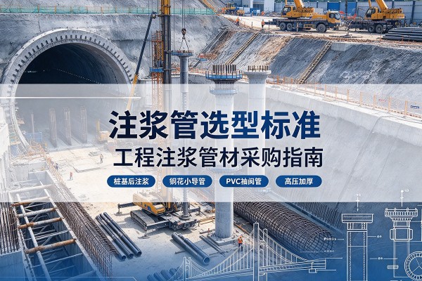 台安注浆管选型标准