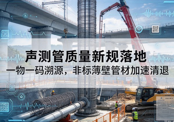 台安声测管质量新规落地，一物一码溯源，非标薄壁管材加速清退
