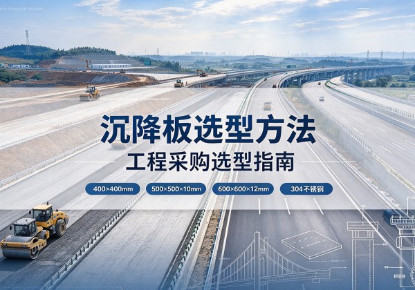 台安沉降板选择方法
