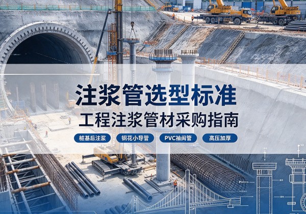 台安注浆管选型标准